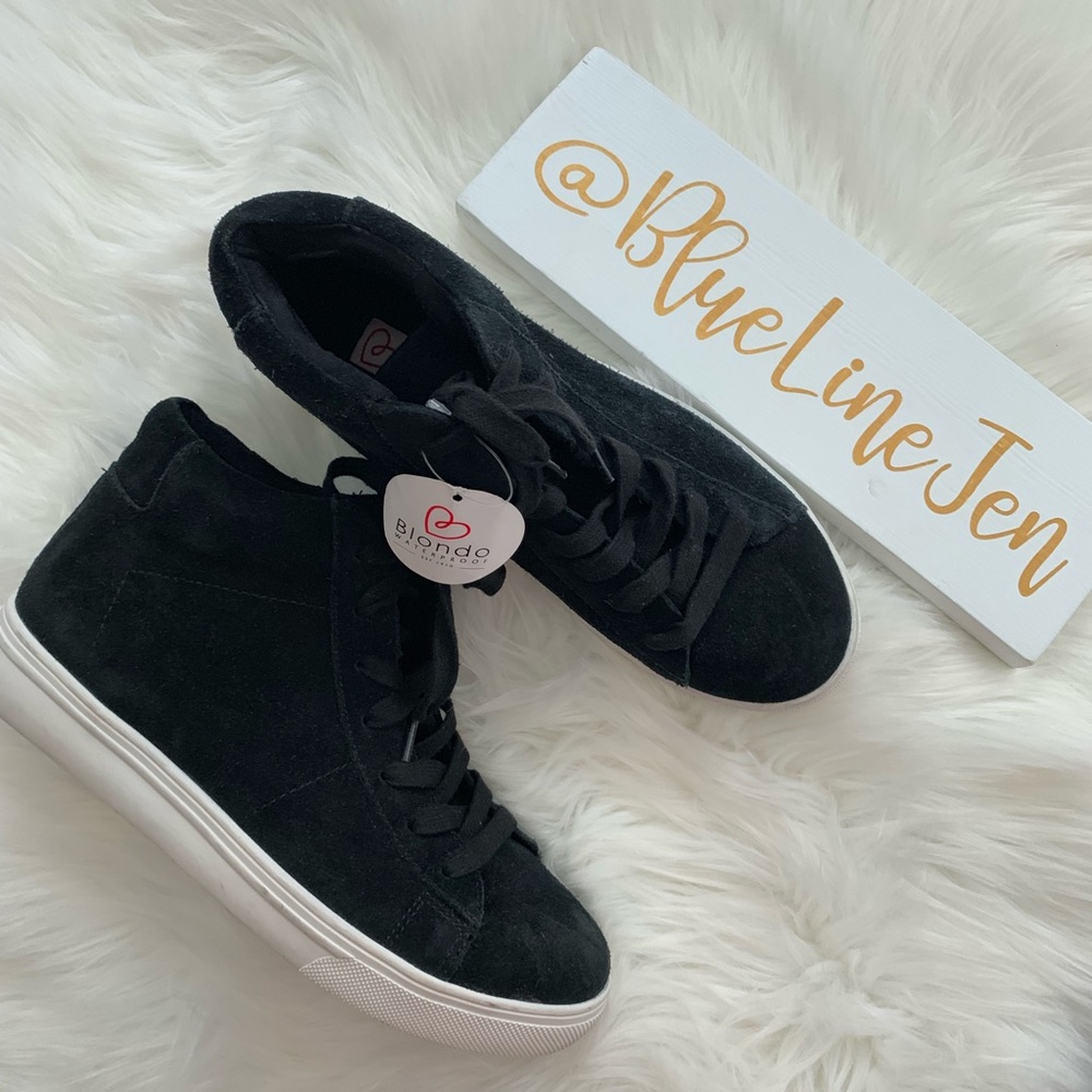 Blondo Jax Waterproof Suede Sneakers